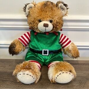 2012 Build-A-Bear Elf Teddy Bear Holiday Christmas